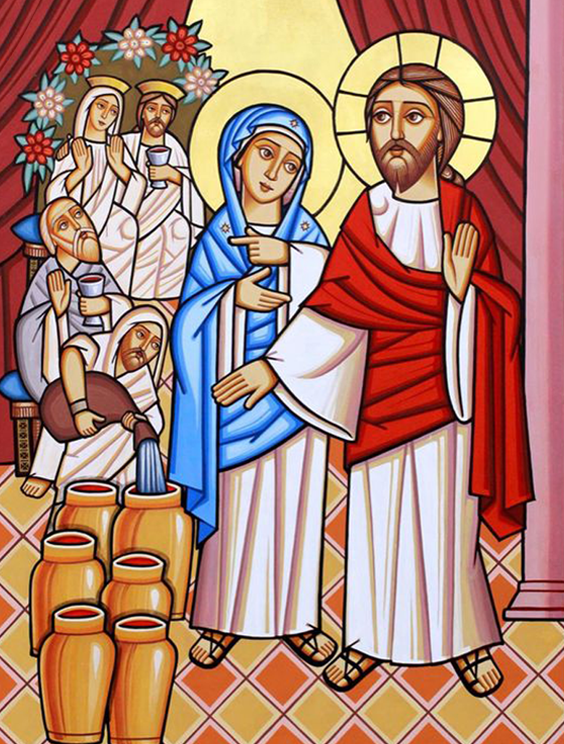 Wedding-at-Cana-of-Galilee- تسبحة الأربعاء - عيد عرس قانا الجليل