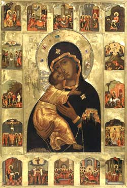 Vladimir-Icon_A-Icon والدة الإله ــ إيقونة سيّدة فلاديمير