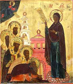 Vladimir-Icon_supplication والدة الإله ــ إيقونة سيّدة فلاديمير